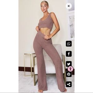 PrettyLittleThing Wide Leg Lounge Pants